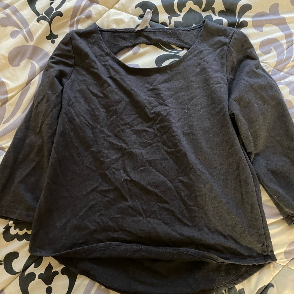 Grey half sleeve shirt